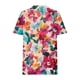 thumbnail image 4 of Puntoco Liquidación de blusas cortas para mujer Blusa informal de manga corta con cuello redondo a la moda para primavera/verano para mujer, 4 of 5