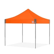 E-Z Up EZUEC3STL10KFBKTBK 10 ft. Eclipse Steel Shelter Black Frame & Black Top