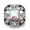 Clear AB, variant on 5X Pretty Crystal Chunk Charm Snap Button Fit 18mm Drill Snap Jewelry Gift N05-mixed color