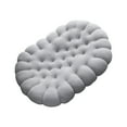 thumbnail image 6 of Vacemry Under $5 Contoured Seat Cushion, Thickened Oval Floor Pillow with Massage Bumps, Comfortable Sitting Pad for Office Chair Car Seat Floor, 6 of 9