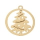 thumbnail image 2 of Fiudx Ofertas y liquidaciones Adornos navideños Árbol de Navidad Colgante de madera Hecho a mano Piezas de madera con cordeles Departamento de Navidad Adornos colgantes de madera, 2 of 7