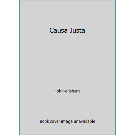 Pre-Owned Causa Justa (Hardcover) 8440681798 9788440681799