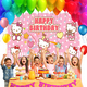 thumbnail image 3 of Telón de fondo decorativo para fiestas alusivo a Hello Kitty, 3 of 5