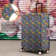 thumbnail image 4 of Colorful Dinosaurs Floral Motifs Pattern Luggage Cover Fashion Suitcase Cover Baggage Covers Fit 25-28 Inch Luggage (Go Travel), 4 of 5