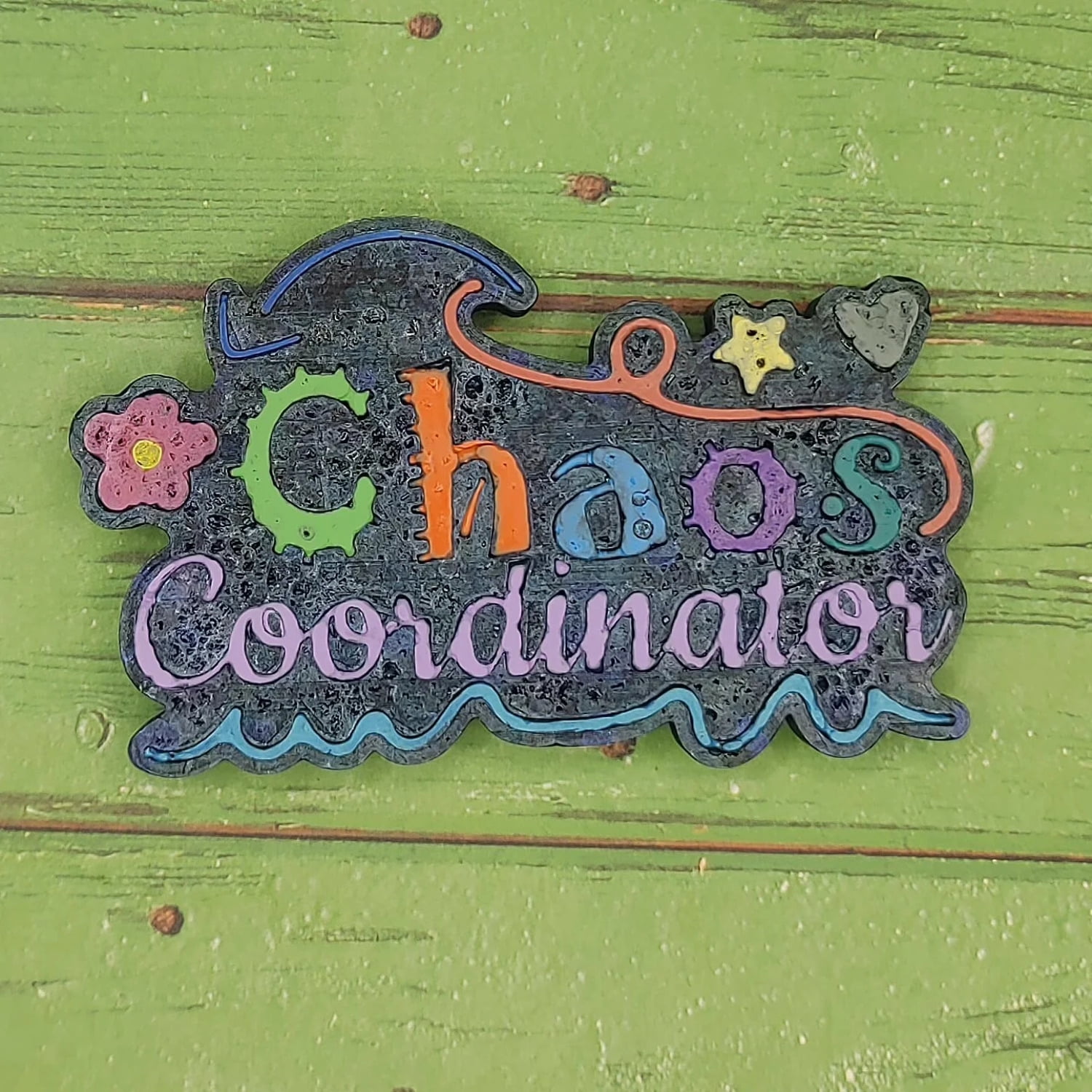 Chaos Coordinator Silicone Freshie Mold