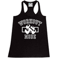 thumbnail image 1 of MmF - Women's Racerback Tank Top, up to Women Size 2XL - Workout Mode, 1 of 5