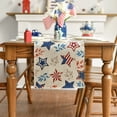 thumbnail image 4 of Sm:)e American Stars 4th of July Table Runner 13x72 Inch, Patriotic Decor Durable and Stylish Independence Day Party and Family Gathering Supply, 4 of 6