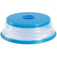 thumbnail image 3 of 2 x Foldable Microwave Cover Easy Grip Microwave Plate Cover Durable Suitable for Microwave， Green+Blue, 3 of 8
