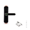 thumbnail image 1 of Door Lock, Biometric Fingerprint Digital Keypad Keyless Entry Code Smart Door Lock w/ Handle ,Easy to Install, 1 of 7