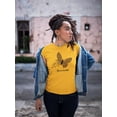 thumbnail image 2 of Butterflies W Leopard Print T-Shirt Women -Image by Shutterstock, Female x-Large, 2 of 4