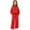Red, variant on UACY Half Zip 2 Piece Sweatsuits for Girls Mock Neck Sweatshirts Wide Leg Sweatpants Set Thumbhole Tracksuit (Red, 7-8 Years)