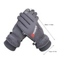 thumbnail image 2 of karymi Men Women Winter Warm Windproof Thermal Screen Gloves Mittens Telefingers Gloves Travel Essentials Weekly flyer, 2 of 2
