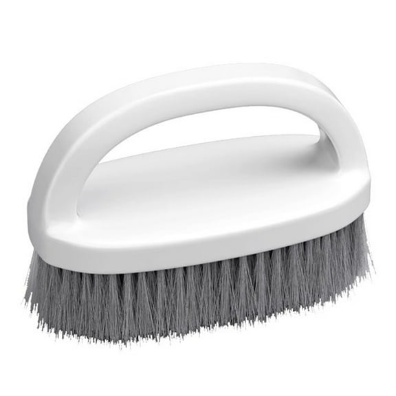 Jkung Heavy-Duty Scrub Brush with Loop Handle, Stiff Bristles for Tile/Carpet Stains