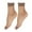 Coffee, variant on Lroveb Crew Socks for Women Ladies Ultra Thin Anti Hook Wear Transparent Flesh Colored Breathable Crystal Short Stockings Socks