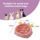 thumbnail image 2 of red santa snowman Cuenco de alimentación lenta, cuenco de alimentación lenta para perros, cuencos para gatos, alimentación saludable, cuenco para mascotas de alimentación lenta, 2 of 4