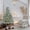 White+Green#59, variant on Christmas Tree 6.5FT Flocked Christmas Tree with Pot Base, 350 Warm White LED Lights, 1386 Tips, PE+PVC Branches with 31 Pine Cones – Small Prelit Holiday Tree for Tabletop, Entryway, or Home Decor,F