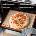 thumbnail image 3 of Luniquz 26x16 Inch Extra Thick Silicone Baking Mat with Measurements, Non-slip and Reusable - For Cookies, Bread, Pastry, 3 of 6
