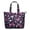 Pink Breast Cancer-1, variant on Pink Breast Cancer and Pioneer Flower Travel Tote Bags for Women Carry On,Large Weekender Bags for Women Travel,Multi Functional Duffle Bag for Work,Shopping,Sports