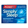 Simply Sleep Non-Habit Forming Nighttime Sleep Aid Caplets, 24 ct