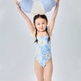 thumbnail image 4 of TAIAOJING Girls Swimwear 2PCS Bikini Swim Wear Set Floral Print Toddler Kids Swim Suit For Beach Pool Summer Outdoor Activities Age 2-8 Years Leisure 5-6Y, 4 of 9