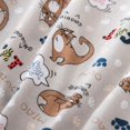 thumbnail image 3 of HAHDAXIA Womens Pajama Set Cotton Capri Pant Pyjama Short Sleeve Sleepwear Summer Pjs, 3 of 5