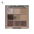 thumbnail image 2 of Eye Shadow Plate Niche Portable Fine Texture 9 Colors Makeup Glitter Eyeshadow Palette for Daily Life, 2 of 8