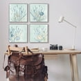 thumbnail image 2 of Swimming Underwater Sea Life Coral Animals & Insects Graphic Art Gray Framed Art Print Wall Art, Set of 4, 2 of 8