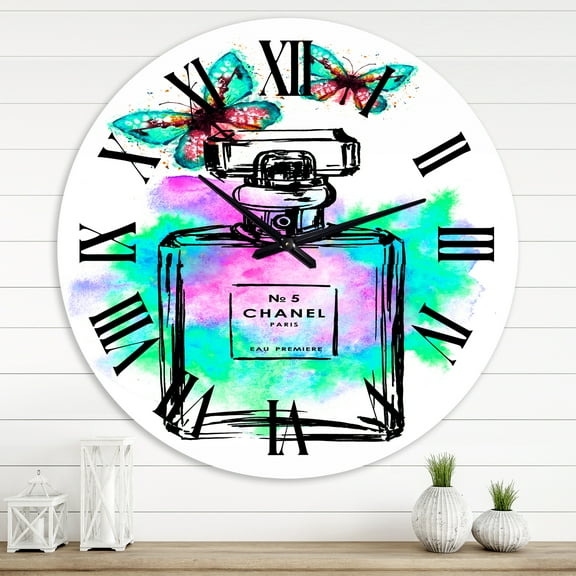 Designart 1 in Modern,Contemporary Wall Clock