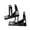 Black, variant on Laptop Vertical Risers Stand Secure Plastic Construction for Y9000P R9000P Optimizes Workspaces Efficiency