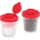 thumbnail image 1 of Salero y pimentero de plástico transparente MACHAO Kit de viaje 89 ml Juego de 2, 1 of 5