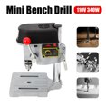 thumbnail image 4 of 340W Mini Table Electric Drill Press 110V Drill Bits Power Tools 1mm-10mm DIY, 4 of 14