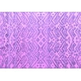 thumbnail image 1 of Ahgly Company Indoor Rectangle Abstract Purple Modern Area Rugs, 7' x 9', 1 of 4