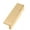 Unlacquered Brass, variant on Alno A960-4-PC 4" Tab Pull Polished Chrome
