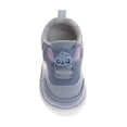 thumbnail image 6 of Disney Stitch Design Casual Sneakers Girls - Cute Alien Everyday Wear Comfortable Durable Canvas Easy On/Off (Infant/Toddler) - Blue, Size: 3, 6 of 8