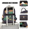 thumbnail image 3 of FORMRS Mini Backpack Purse for Women Travel Daypack Casual Shoulder Bag, Abstract Animals, 3 of 7
