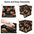 thumbnail image 4 of Squirrel Foldable Storage Basket with Handle, 10.8"x10.5"x10.6", Large Capacity Organizer Bins, Toy Box, Storage Bins, 4 of 6