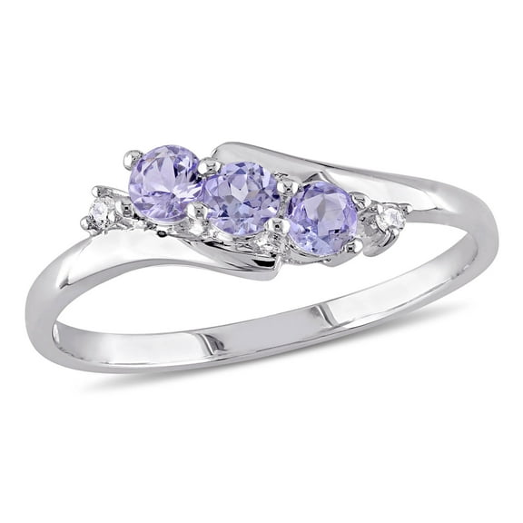 Everly Women's Tanzanite 10k White Gold Ring