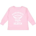 thumbnail image 3 of Inktastic Handpicked for Earth By My Uncle in Heaven with Angel Wings Boys or Girls Long Sleeve Toddler T-Shirt, 3 of 5