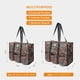 thumbnail image 2 of Bolsa TopDesign Utility resistente al agua con 13 bolsillos, 2 of 6