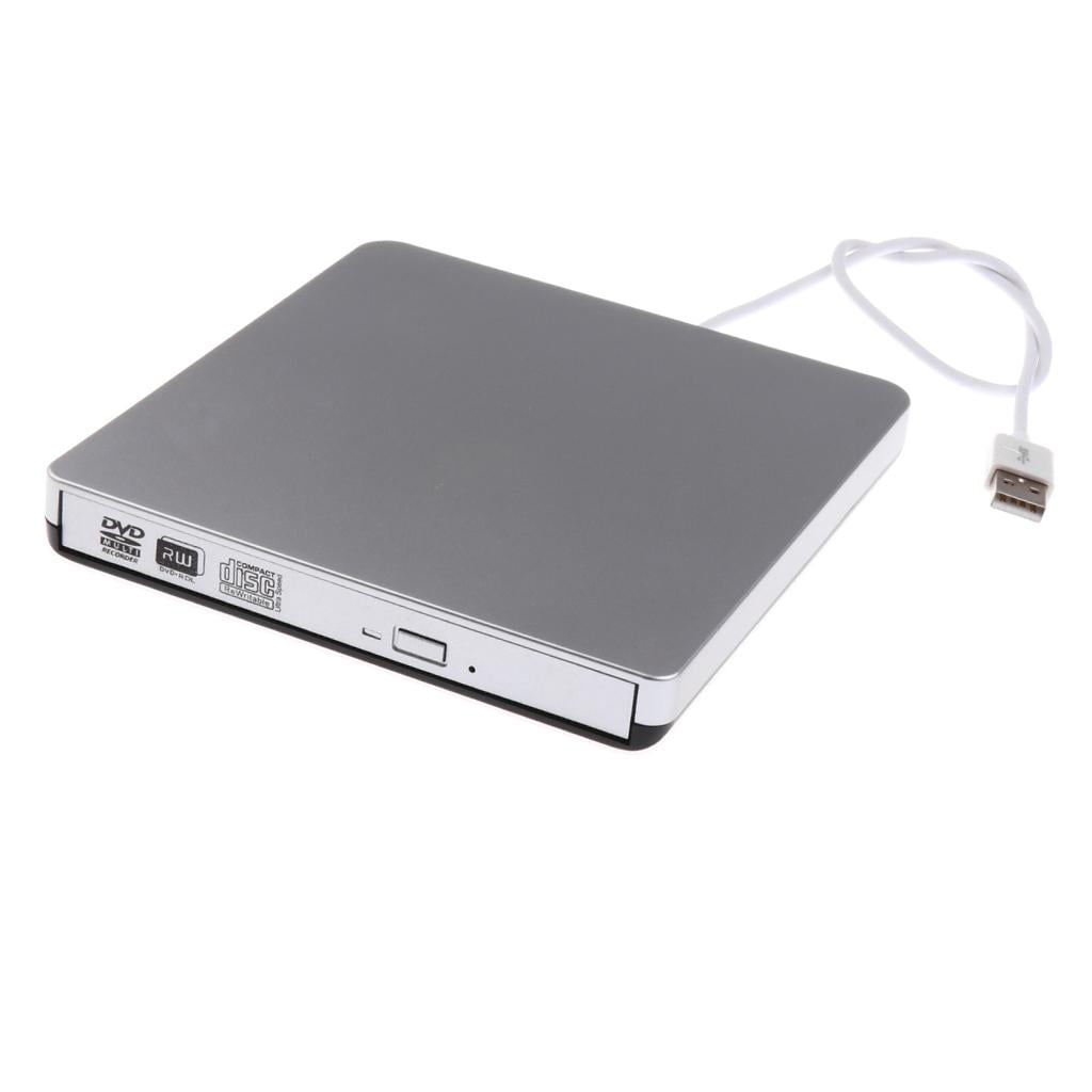 USB 2.0 External Drive Burner Writer Writer Support System: MacOSX / 8SE / ME / 200 / XP / Win7 / Win8 / Win10