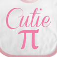 thumbnail image 4 of Inktastic Cutie Pie Pink Boys or Girls Baby Bib, 4 of 4