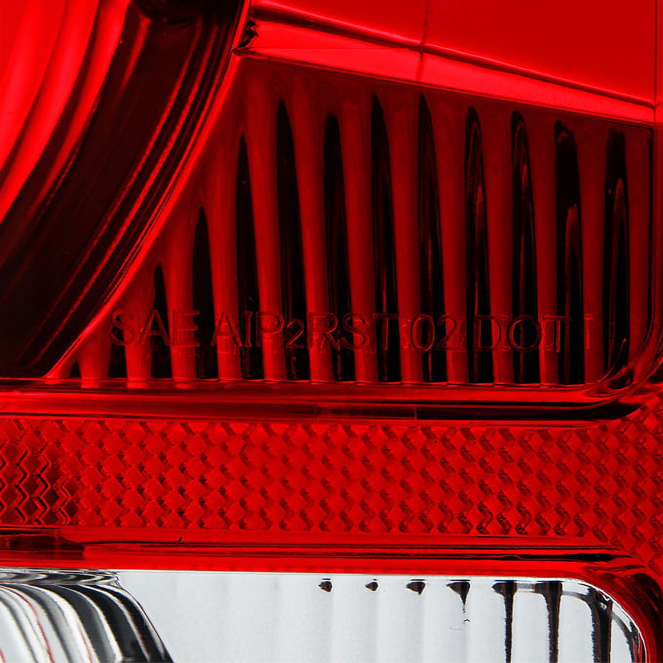 AKKON - For 02-06 Dodge Ram 1500 | 2500 |3500 Pickup Truck Red Clear Tail Lights Replacement With Circuit Board Pair