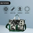 thumbnail image 4 of Cowhide Leather Hair On Laptop Bag Messenger Bag Unisex Briefcase Business Animal Print Cowhide Hair On Bag, Cowhide Bag - DSC-0573, 4 of 4