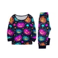thumbnail image 2 of Matching Family Halloween Pajamas Set - 2026 Cute Ghost & Pumpkin Print Two-Piece Sleepwear Pjs - Family Matching Pajamas Soft Holiday Jumpsuit Loungewear for Family, 2 of 6