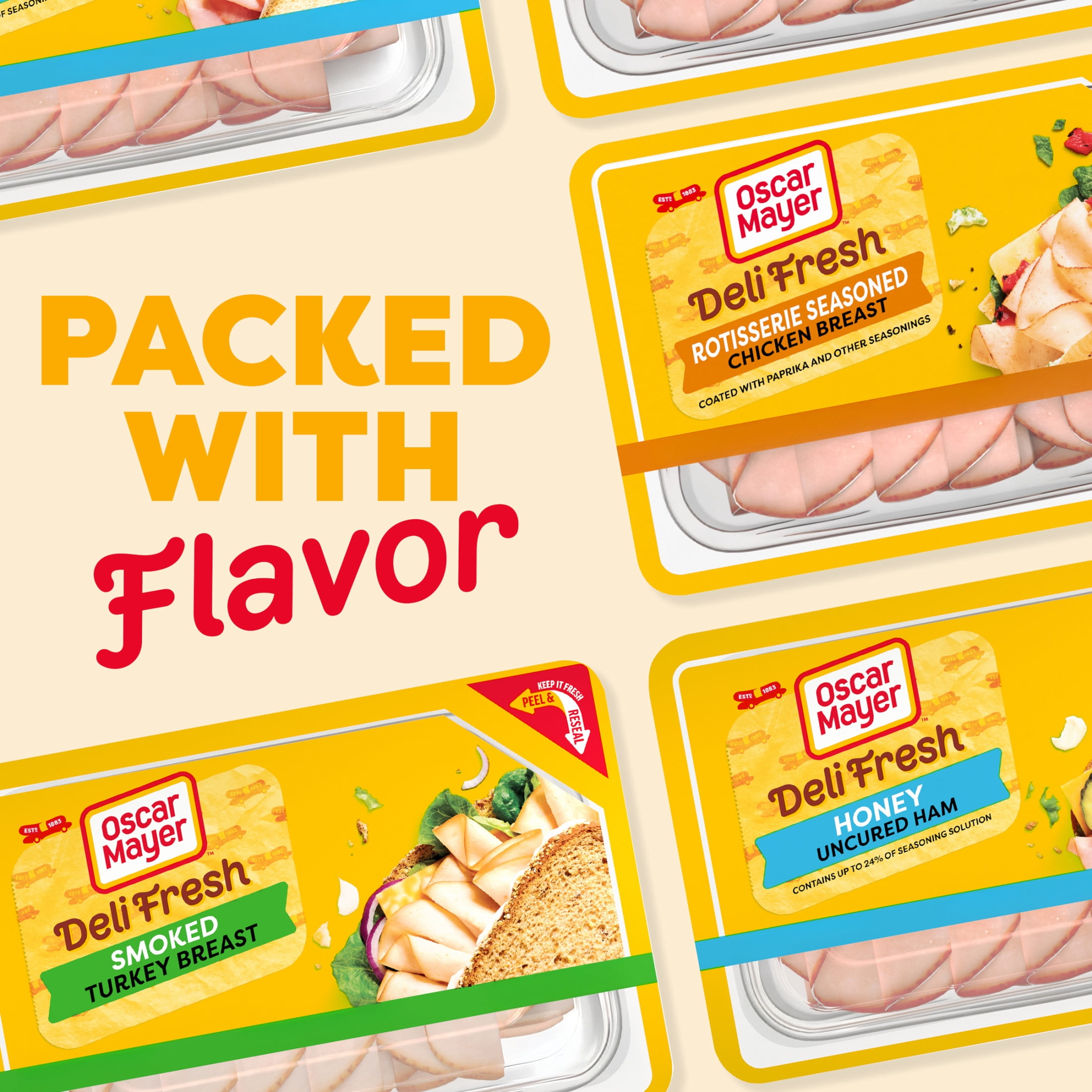 Oscar Mayer Deli Fresh Smoked Turkey Breast, 9 oz Pack