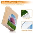 thumbnail image 4 of Standing Dining Table Napkin Holder, Napkin Holder for Table Kitchen Acrylic Paper Tissue Organization, Pink Cherry Blossom Tree, 4 of 8