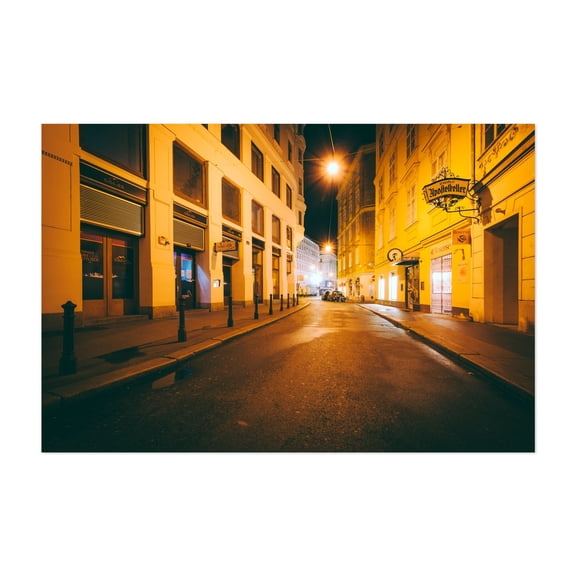 Sonnenfelsgasse - Vienna Vienna Austria Photography Unframed Wall Art Print 5 x 7 inches