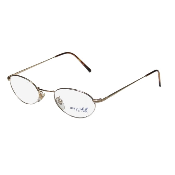MARCOLIN VILLAGE 38 LIBRARIAN/BOOKKEEPER "OLD" LOOK EYEGLASS FRAME/GLASSES !