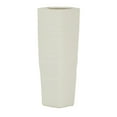 thumbnail image 6 of DecMode 13" Textured White Ceramic Vase, 6 of 7