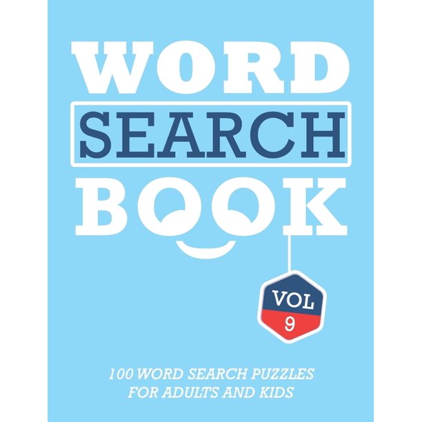 word search puzzles for adults and kids word search book